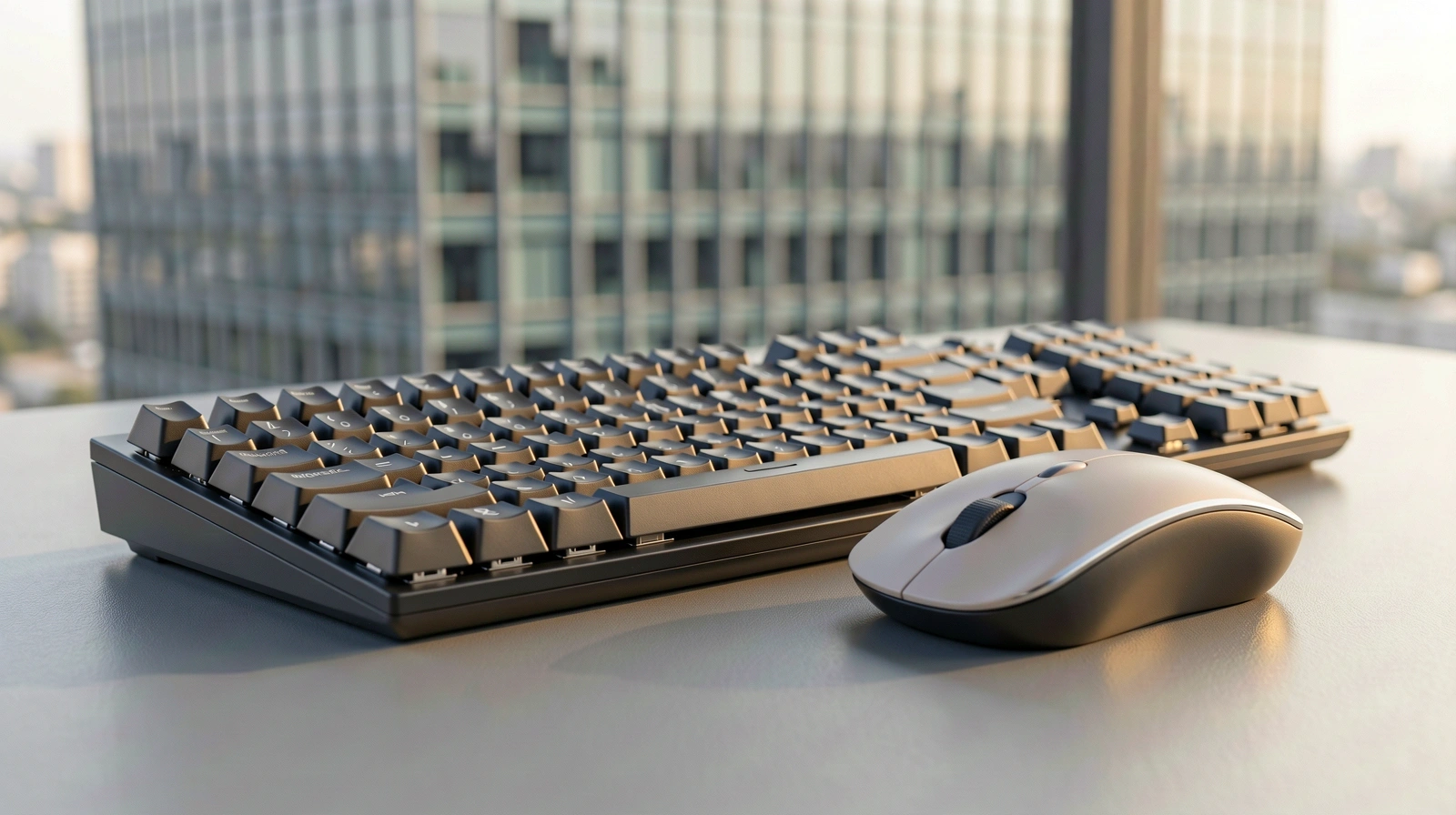 Professional workspace details